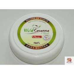 Shea butter organic Wild Savanna 100ml with Vitamin E